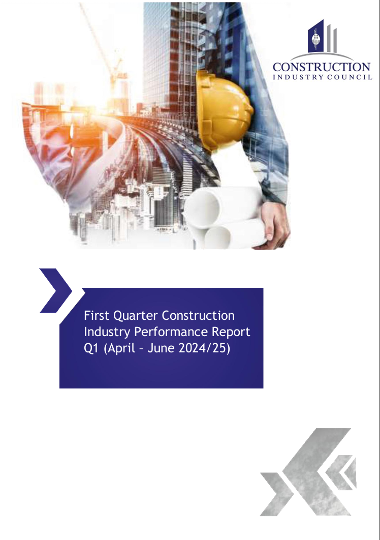 First Quarter Construction Industry Performance Report Q1 (April - June 2024/25) 